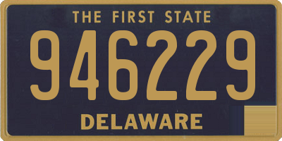 DE license plate 946229