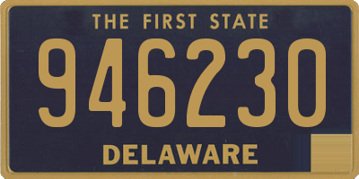 DE license plate 946230