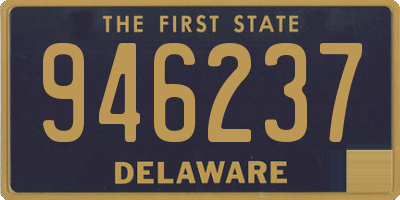 DE license plate 946237
