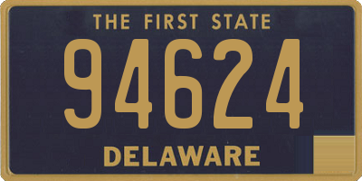 DE license plate 94624
