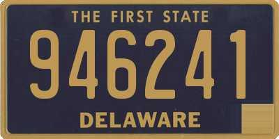 DE license plate 946241