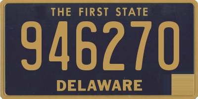 DE license plate 946270