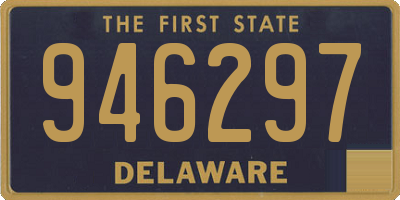 DE license plate 946297
