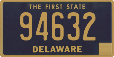 DE license plate 94632