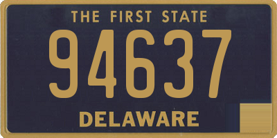 DE license plate 94637