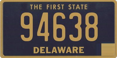 DE license plate 94638