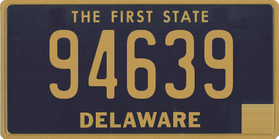 DE license plate 94639