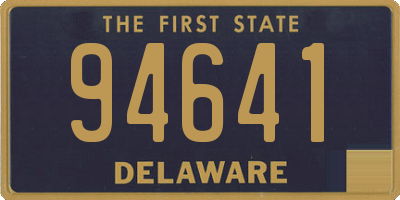 DE license plate 94641
