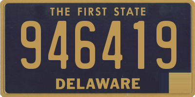 DE license plate 946419