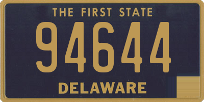 DE license plate 94644