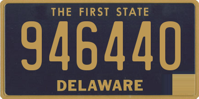 DE license plate 946440