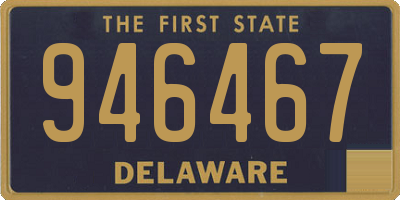 DE license plate 946467