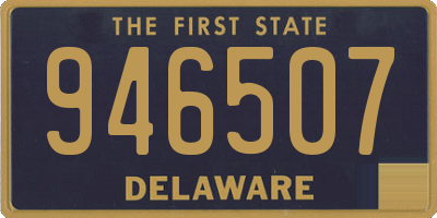DE license plate 946507