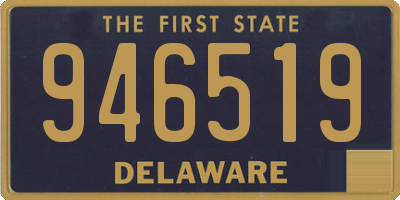 DE license plate 946519