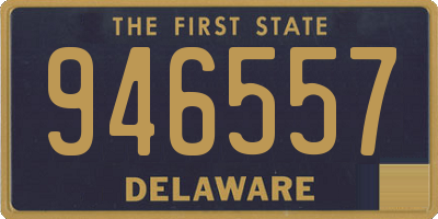 DE license plate 946557