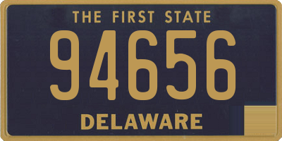 DE license plate 94656