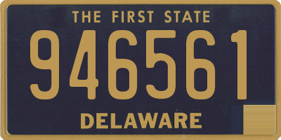 DE license plate 946561