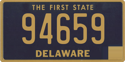 DE license plate 94659