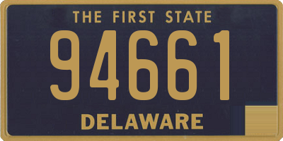 DE license plate 94661