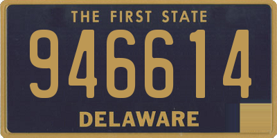 DE license plate 946614