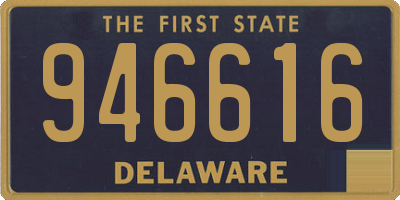 DE license plate 946616