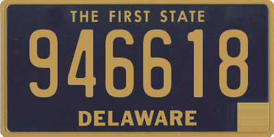 DE license plate 946618