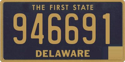 DE license plate 946691