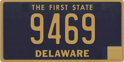 DE license plate 9469