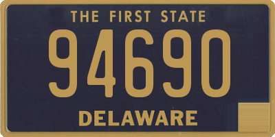 DE license plate 94690