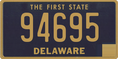 DE license plate 94695