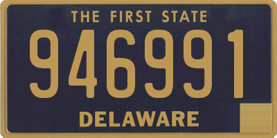 DE license plate 946991