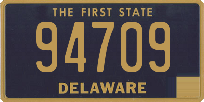 DE license plate 94709