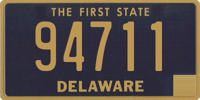 DE license plate 94711