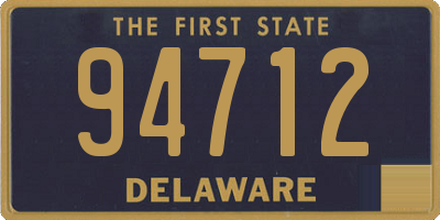 DE license plate 94712