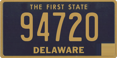 DE license plate 94720