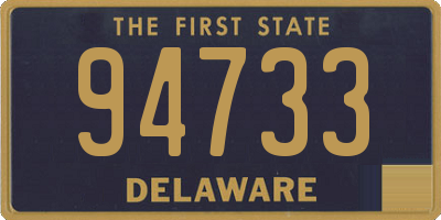 DE license plate 94733