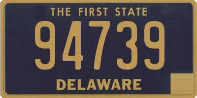 DE license plate 94739