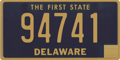 DE license plate 94741