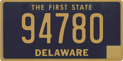 DE license plate 94780
