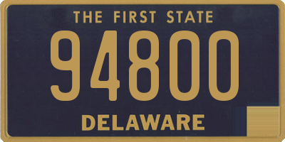 DE license plate 94800