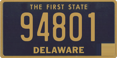 DE license plate 94801