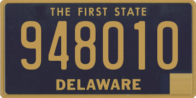 DE license plate 948010