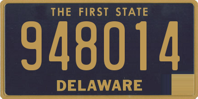 DE license plate 948014