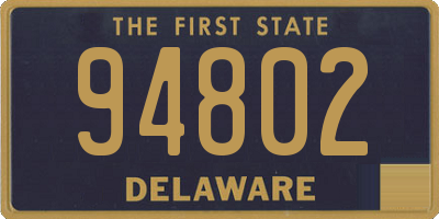 DE license plate 94802
