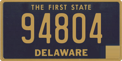 DE license plate 94804