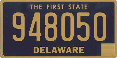 DE license plate 948050