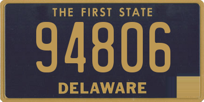 DE license plate 94806