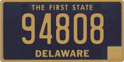 DE license plate 94808