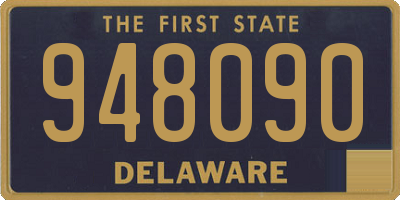 DE license plate 948090