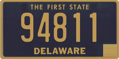 DE license plate 94811